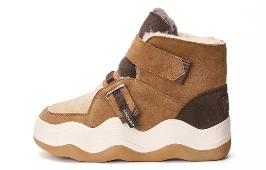 Зимние ботинки женские Joy&Mario, коричневый