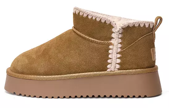 Зимние ботинки женские Joy&Mario, коричневый