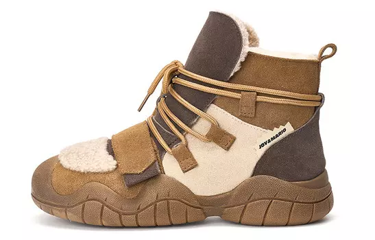 Зимние ботинки женские Joy&Mario, зеленый