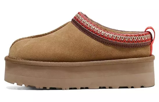 Зимние ботинки женские каштановые Bosssunwen, цвет Chestnut