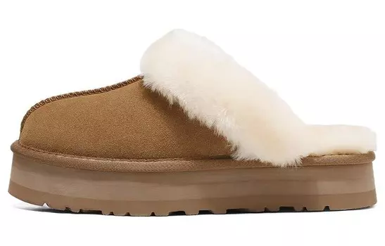 Зимние ботинки женские каштановые Bosssunwen, цвет Chestnut