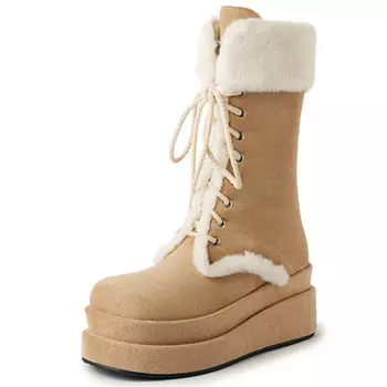 Зимние ботинки женские Kemeilian, черный