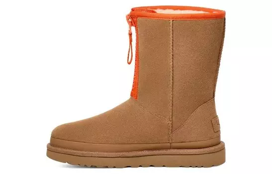 Зимние ботинки женские коричневые Ugg