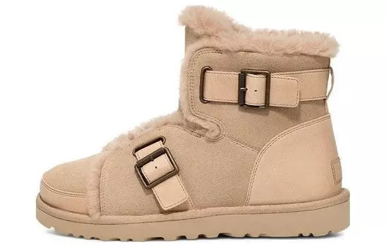 Зимние ботинки женские коричневые Ugg