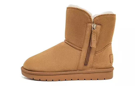 Зимние ботинки женские коричневый Eblan