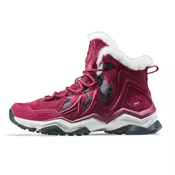 Зимние ботинки женские красный Rax