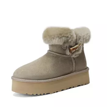 Зимние ботинки женские Mo Lin, цвет Chestnut