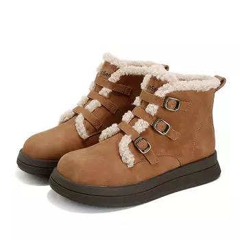 Зимние ботинки женские Mulinsen, цвет Caramel