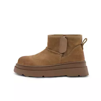 Зимние ботинки женские N6N8, хаки