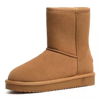 Зимние ботинки женские O.L, цвет Milk Tea Beige