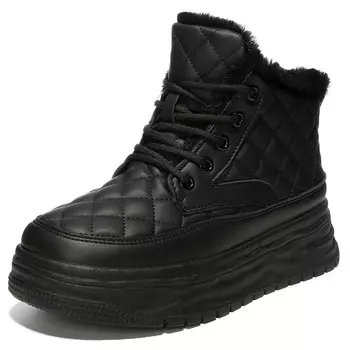 Зимние ботинки женские Oms, коричневый