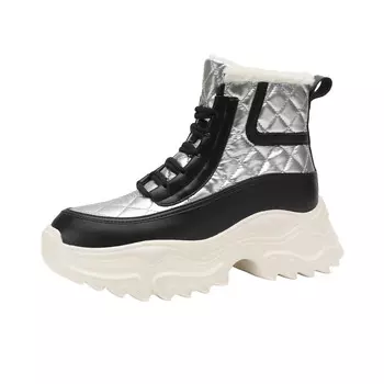 Зимние ботинки женские Safiya, цвет Black/Silver