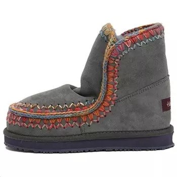 Зимние ботинки женские серый Kenaz