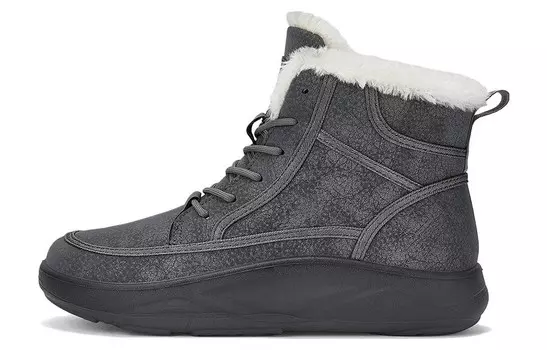 Зимние ботинки женские серый Warrior