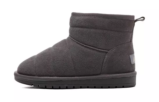 Зимние ботинки женские серый Warrior