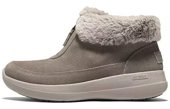 Зимние ботинки женские Skechers, темно-серый