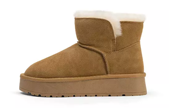 Зимние ботинки женские Toomanyshoes, цвет Brown Gang