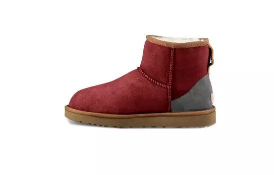 Зимние ботинки женские Ugg, цвет Burgundy