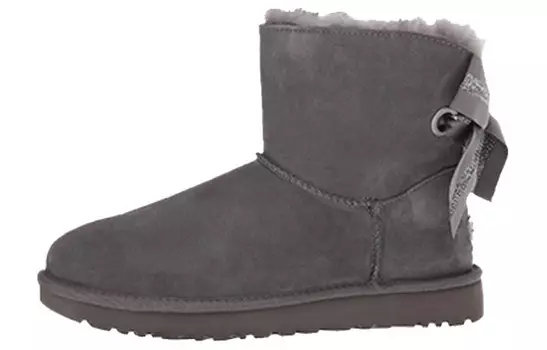 Зимние ботинки женские угольные Ugg