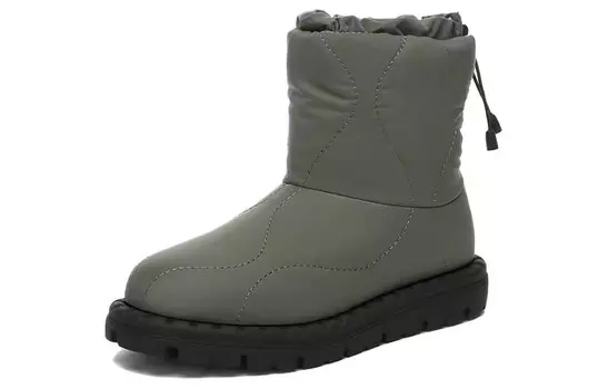 Зимние ботинки женские зеленые Everau