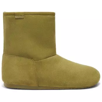 Зимние ботинки женские зеленые Loewe