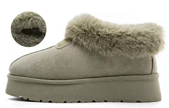 Зимние ботинки женские зеленые Warrior