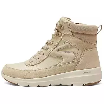 Зимние ботинки женские желтые Skechers