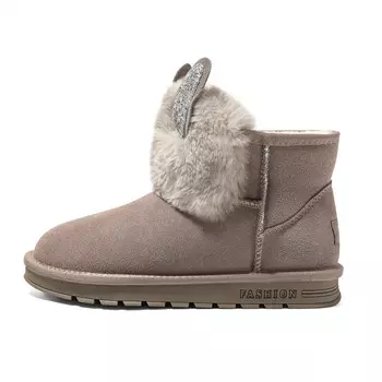 Зимние ботинки женские Zhr, хаки