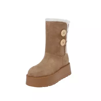 Зимние ботинки женские Zi Xiao, черный