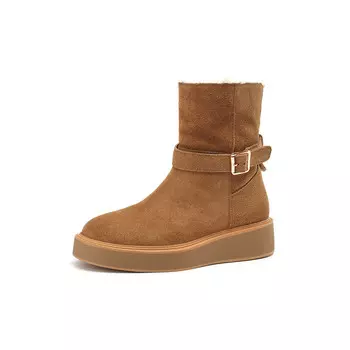 Зимние ботинки женские Zi Xiao, черный