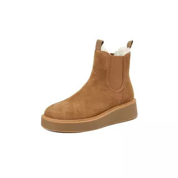 Зимние ботинки женские Zi Xiao, черный