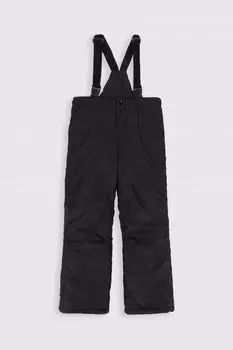 Зимние брюки Coccodrillo черный лыжный комбинезон