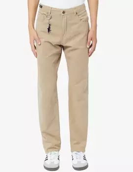 Зимние брюки из габардина стрейч Paul & Shark, бежевый