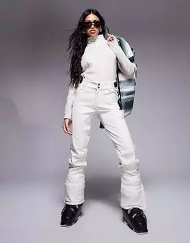 Зимние брюки Prtrelole slim fit из эластичной ткани softshell в цвете «кремовый» Protest