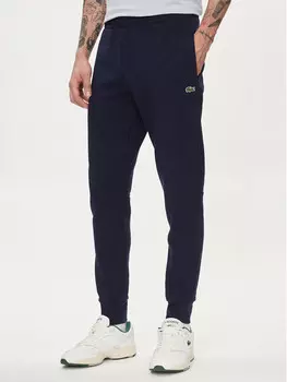 Зимние брюки regular fit Lacoste, синий
