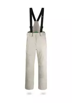 Зимние брюки softshell с подтяжками loonskin Normani, бежевый