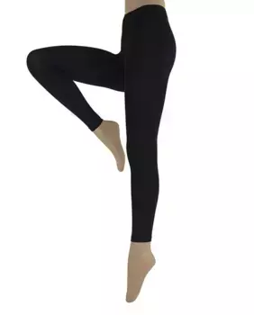 Зимние леггинсы блестящие гладкие леггинсы плотностью 120 ден Hyd, черный