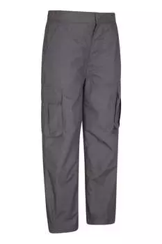 Зимние походные молодежные брюки Mountain Warehouse, серый