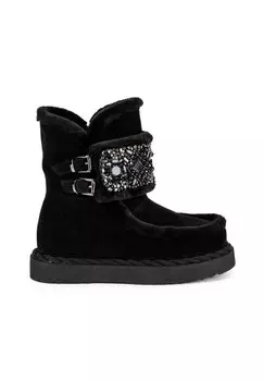 Зимние сапоги ACOLCHADO CON ADORNO PEDRERA Alma en Pena, черный