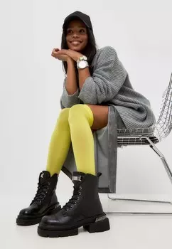 Зимние сапоги BLOCK HEEL Cesare Gaspari, черный