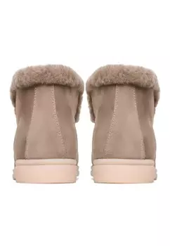 Зимние сапоги Cesare Gaspari, бежевый