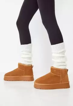 Зимние сапоги Cesare Gaspari, коричневый