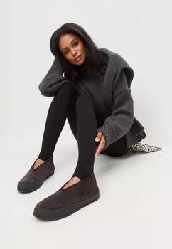 Зимние сапоги Cesare Gaspari, темно-коричневый