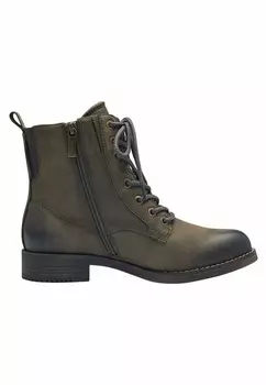 Зимние сапоги COMFORT Tamaris, зеленый