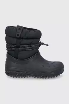 Зимние сапоги Crocs, черный