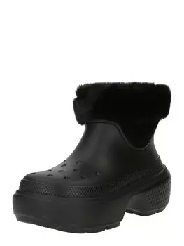 Зимние сапоги Crocs Stomp, черный