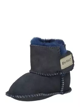 Зимние сапоги EN FANT Sheepskin Bootee, темно-синий