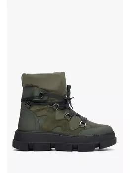 Зимние сапоги Estro, зеленый