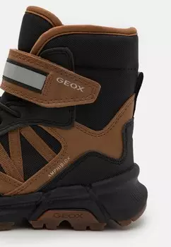 Зимние сапоги FLEXYPER PLUS BOY Geox, цвет Cognac