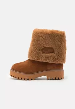 Зимние сапоги GROOV Bronx, коричневый